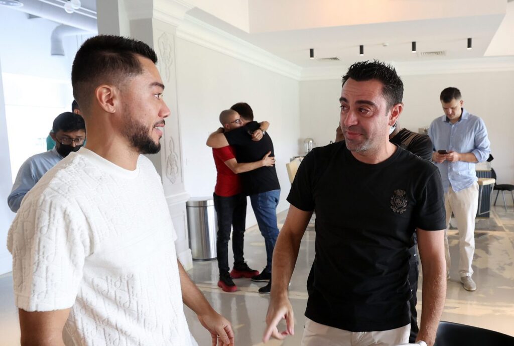 Xavi Al Sadd Barcellona
