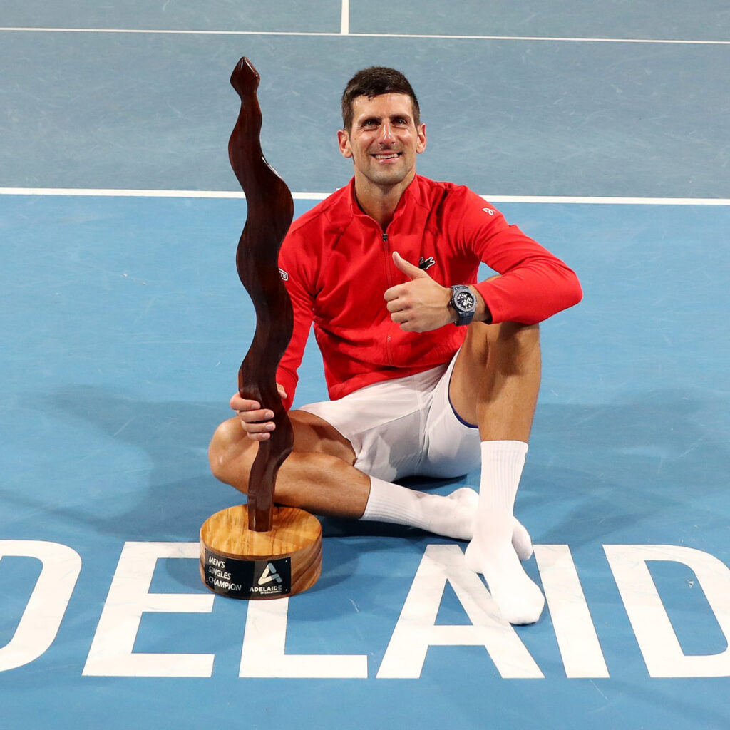 Novak Djokovic ATP Adelaide