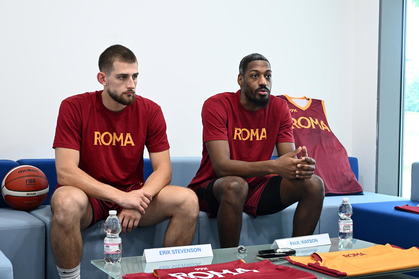 Erik Stevenson e Paul Watson BC Roma